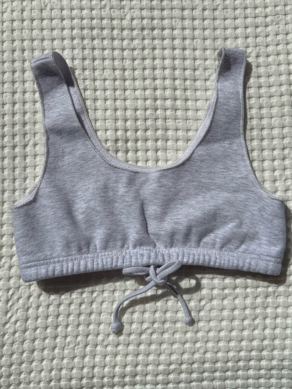 Skims cotton fleece bralette